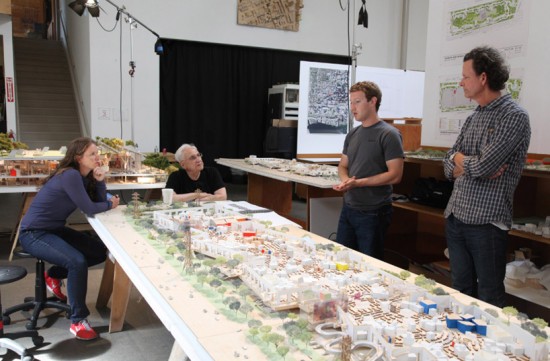 Mark Zuckerberg Frank Gehry
