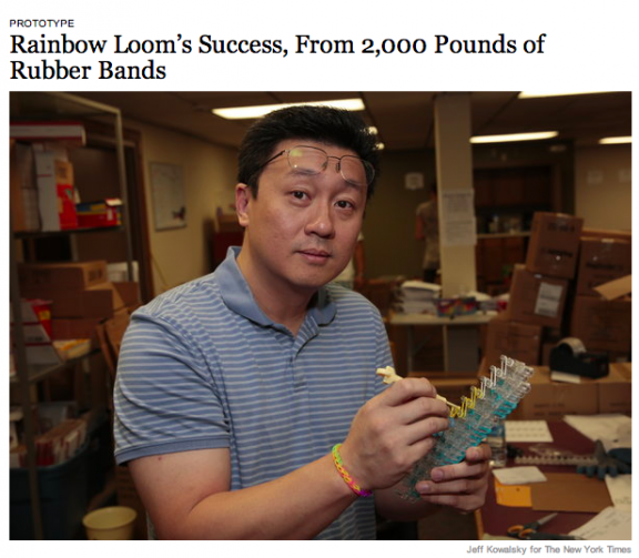 Cheong Choon Ng, Founder of Rainbow Loom