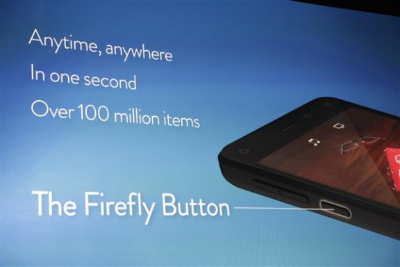 Fire Phone Firefly button