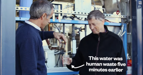 Bill Gates Test A New Machine That Turns Poop Into Clean Water
