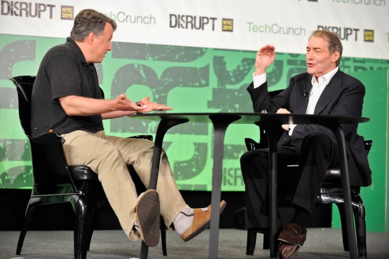 Paul Graham & Charlie Rose at TechCrunch Disrupt New York 2011
