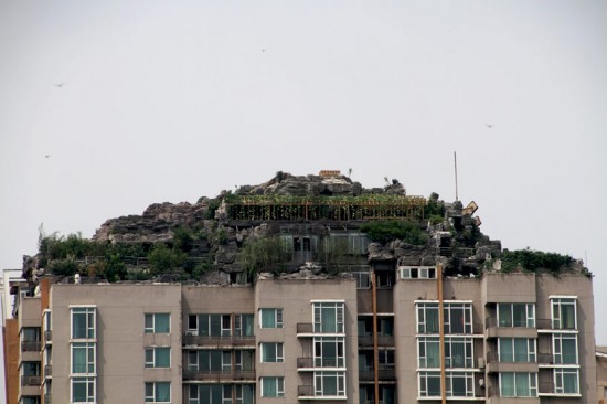 bejing rooftop mountain villa