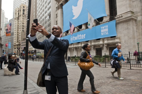 TWTR listed on NYSE