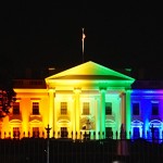 White House Celebrating a new America #lovewins